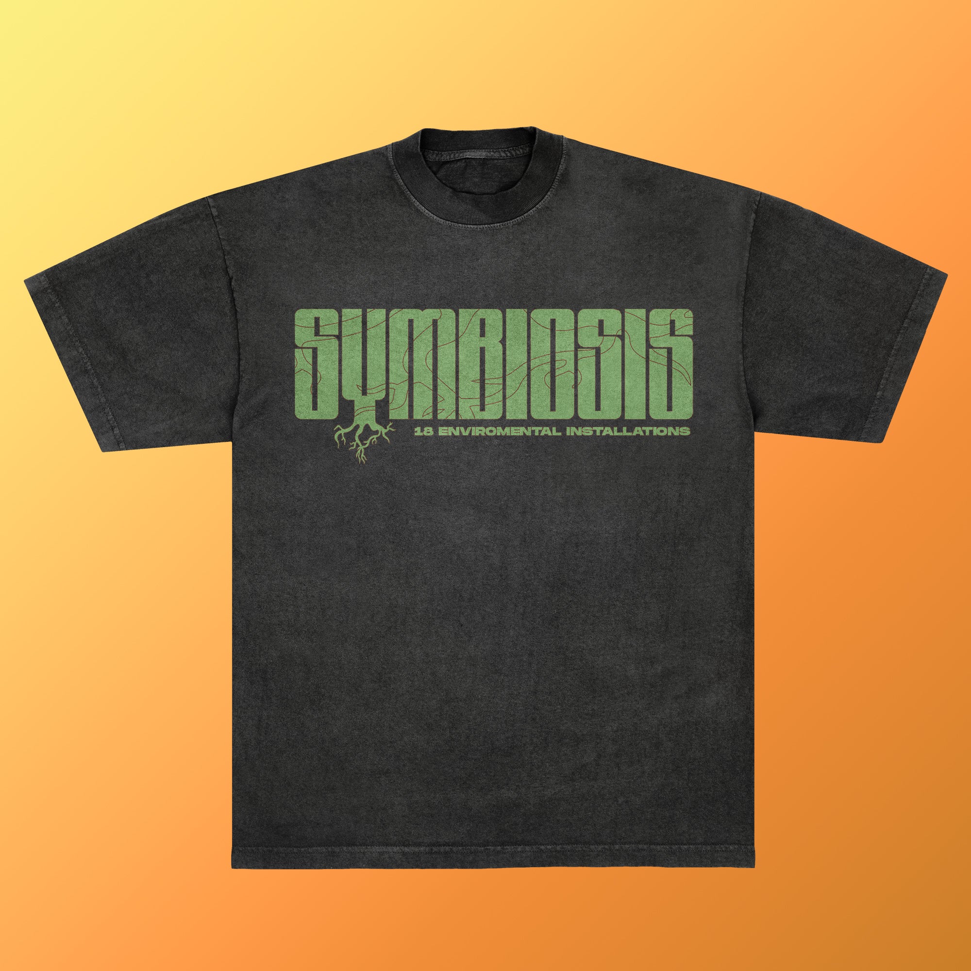 Symbiosis Opening Tee (Black Front Only) (Pre-Order)