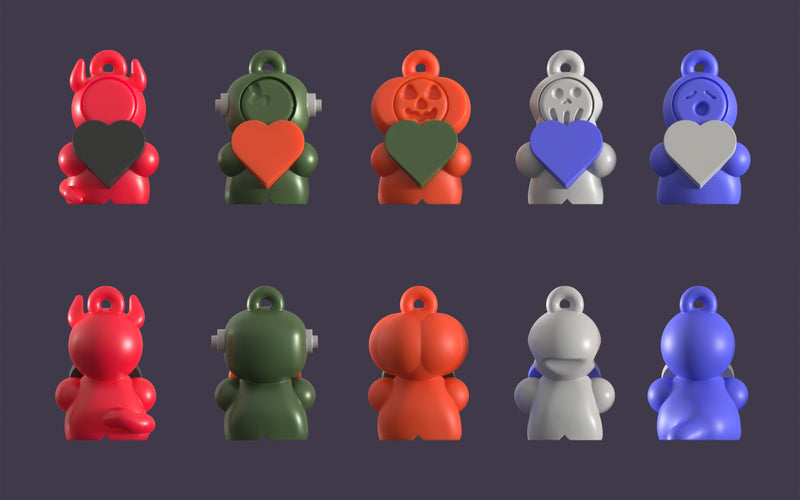 PWC Halloween Art Toys